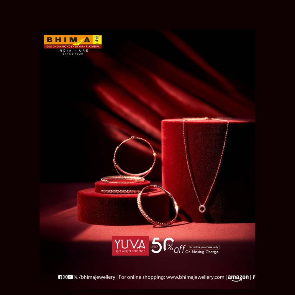 Offer image: Bhima Jewellery Latest  enjoy up to 50 Percentage OFF on making charges exclusively for online purchases